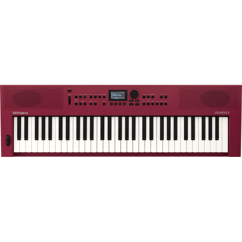 ROLAND GO KEYS 3 RD DARK RED Teclado 61 teclas con ritmos