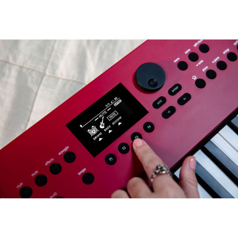 Roland KEYS 3 RD DARK RED Teclado 61 teclas con ritmos