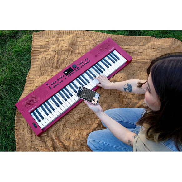 Roland KEYS 3 RD DARK RED Teclado 61 teclas con ritmos