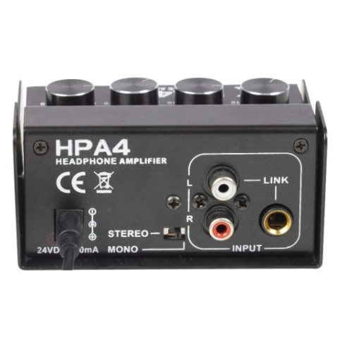 EK HPA4 Amplificador Auriculares 4 canales