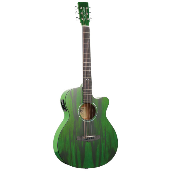 Tanglewood AZURE Guitarra Electroacústica Verde