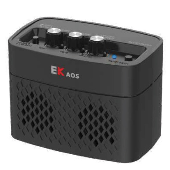EK A05 Amplificador Guitarra recargable 5W EK A05 Amplificador Guitarra recargable 5W