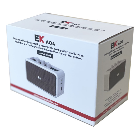 EK A04 Amplificador Guitarra 5w a Batería EK A04 Amplificador Guitarra 5w a Batería