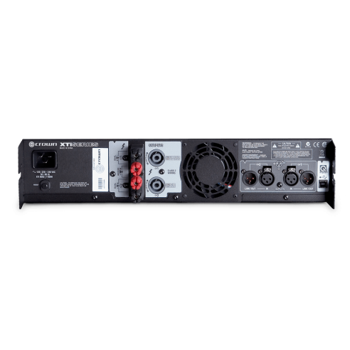 Etapa de Potencia CROWN XTi 6002 clase D con DSP controlable desde el panel frontal.