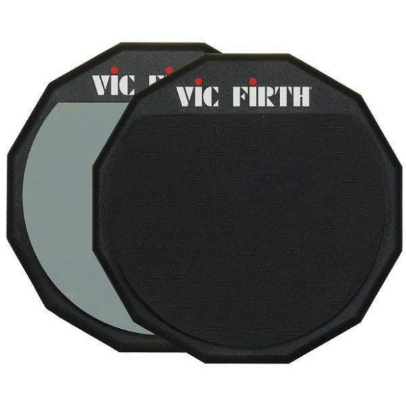 comprar Pad de prácticas de 12" Vic Firth PAD12D, con 2 caras, una de goma blanda y otra dura. comprar Pad de prácticas de 12" Vic Firth PAD12D, con 2 caras, una de goma blanda y otra dura.