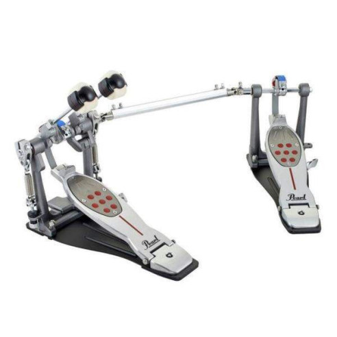 Pedal de Bombo Doble para Zurdos PEARL P-2052BL Eliminator Redline, Belt Drive ( transmisión por correa )