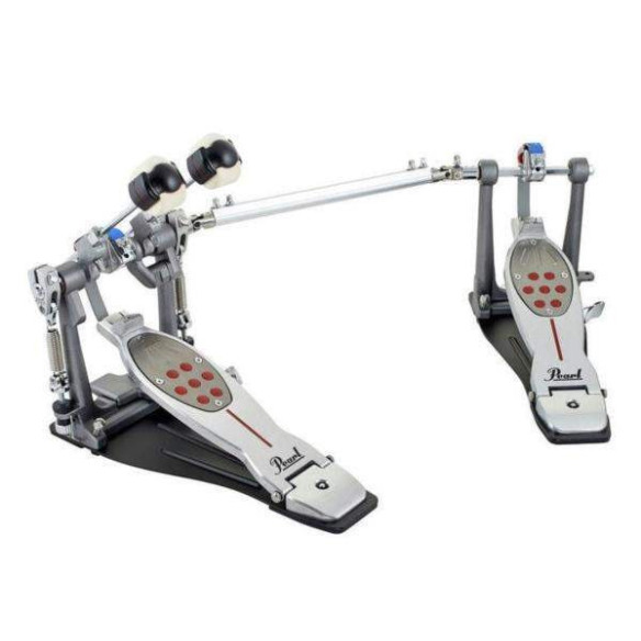Pedal de Bombo Doble para Zurdos PEARL P-2052BL Eliminator Redline, Belt Drive ( transmisión por correa )