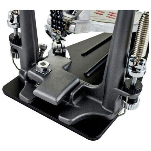 Pedal de Bombo Doble para Zurdos EARL P-2052CL Eliminator Redline, transmisión por cadena