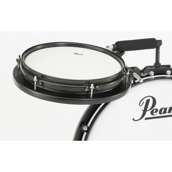 Bateria Pearl Compact Traveler Kit PCTK-1810, una bateria ultra-compacta con bombo de 18" y caja de 10".