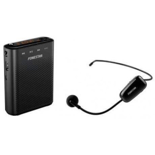 FONESTAR ALTA-VOZ-W30 Amplificador personal Autonomo para  Cintura. 30 W.maximo,com micro inalambrico,diadema. 2