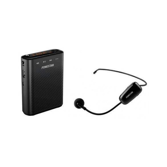 FONESTAR ALTA-VOZ-W30 Amplificador personal Autonomo para  Cintura. 30 W.maximo,com micro inalambrico,diadema.