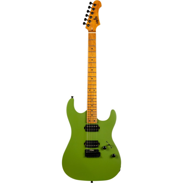 Jet JS500-MGR-HH Matt Green Guitarra Eléctrica