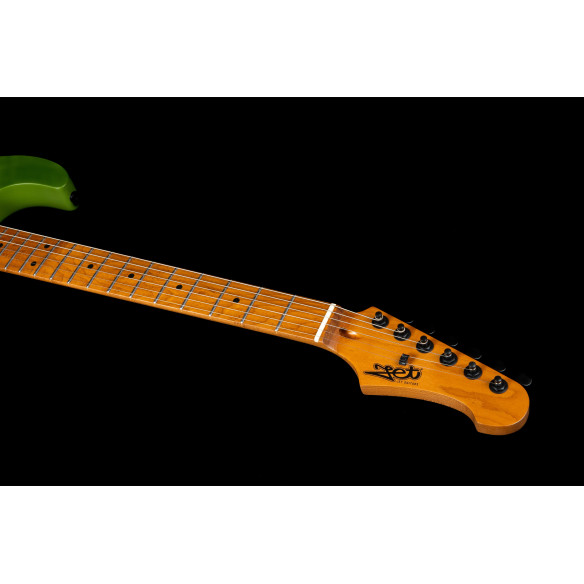 Jet JS500-MGR-HH Matt Green Guitarra Eléctrica