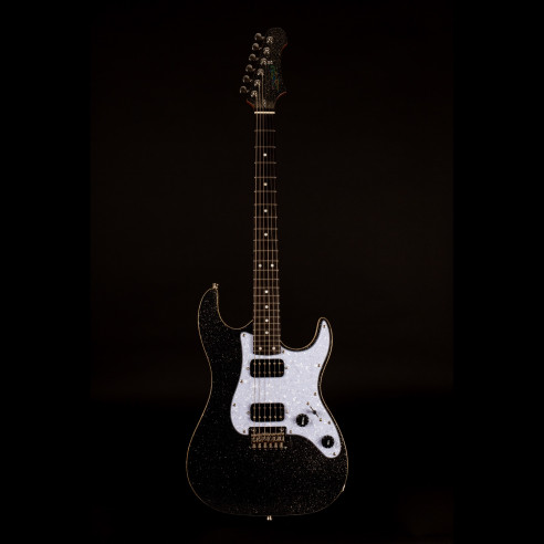 JET JS500-BLS-HH Black Sparkle Guitarra Eléctrica