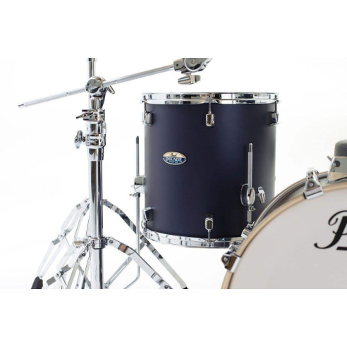 Kit de Bateria Bebop Pearl DMP Decade Maple DMP984-C207 de 4 piezas, con Herrajes y acabado Ultramarine Velvet.