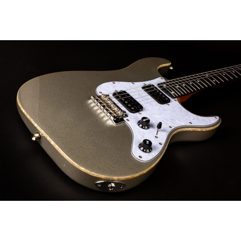 Jet JS500-SLS-HH Silver Sparkle Guitarra Eléctrica