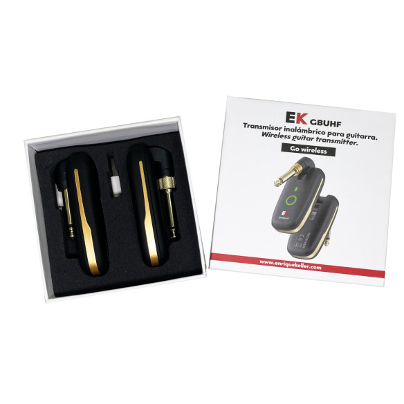 EK UHF Sistema Inalámbrico para Guitarra y Bajo