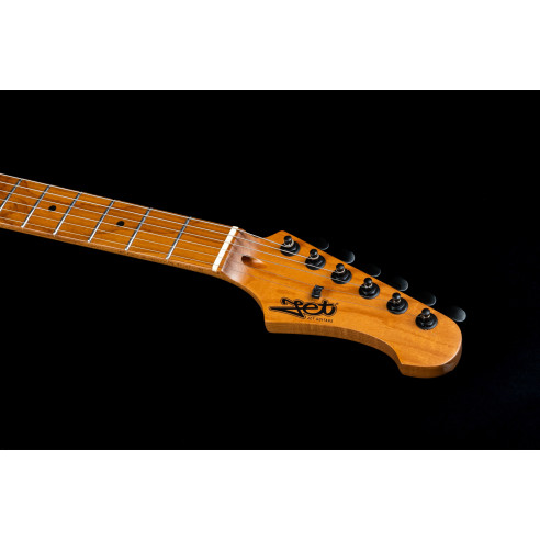 JET JS500-MBK-HH Matt Black Guitarra Eléctrica