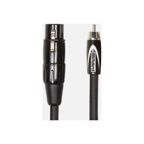 Cable de 1,5 Metros de RCA Macho a XLR Hembra Serie Black ROLAND RCC-5-RCXF