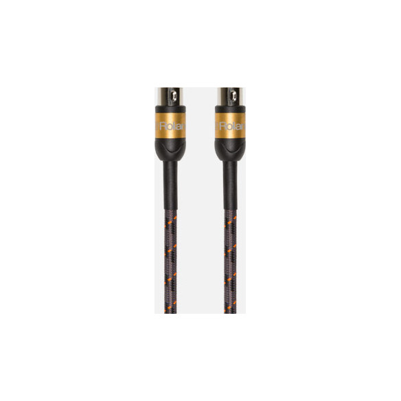 Cable Midi de alta gama Roland RMIDI-G10 de una longitud de 3 m y con garantia de por vida.