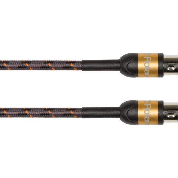 Cable Midi de alta gama Roland RMIDI-G15 de una longitud de 4,5 m y con garantia de por vida.