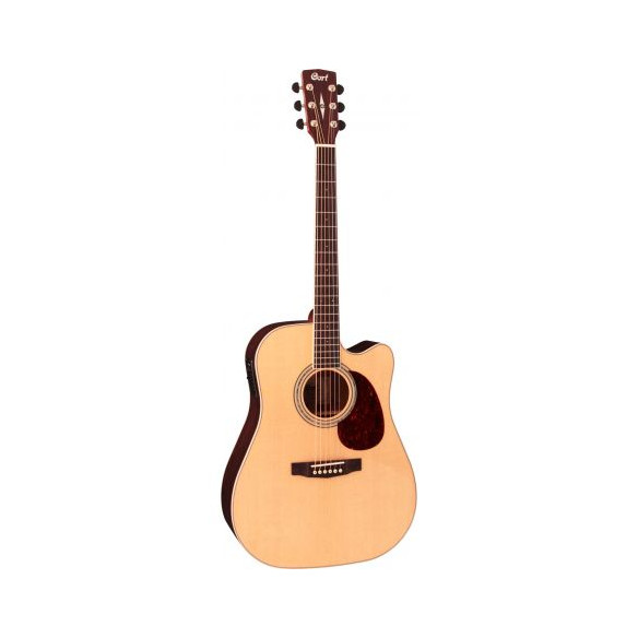 Guitarrra electroacústica Cort MR710F acabado natural brillante
