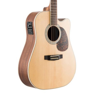 Guitarrra electroacústica Cort MR710F acabado natural satinado 2