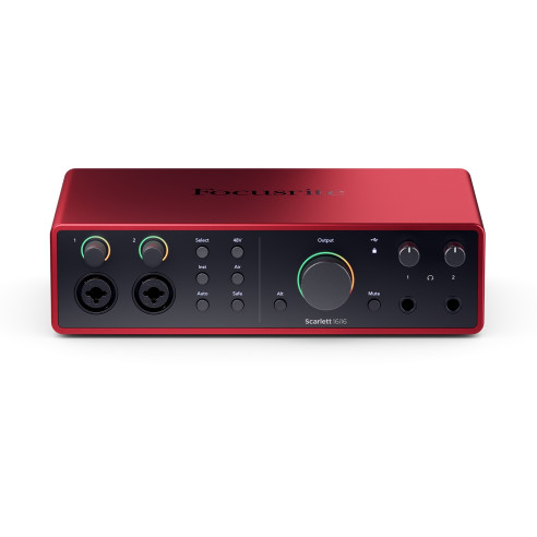 FOCUSRITE SCARLETT 16I16 4TH Gen Interface Audio USB