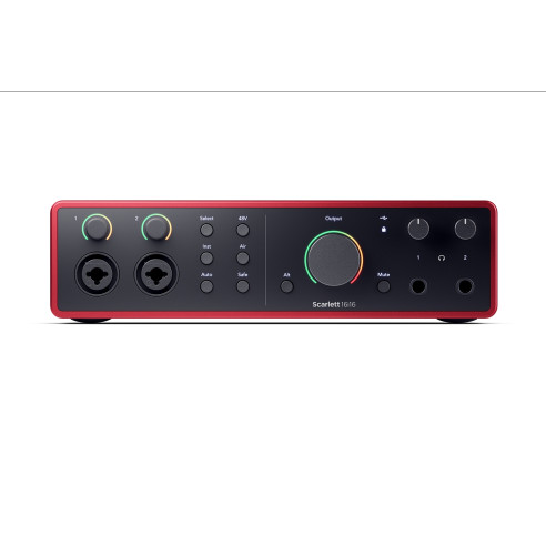 Focusrite SCARLETT 16I16 4TH Gen Interface Audio USB