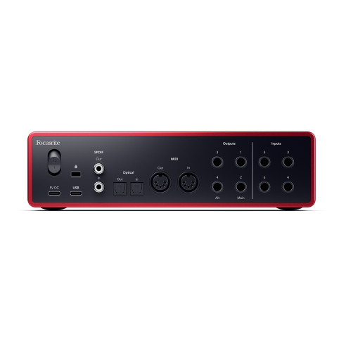 Focusrite SCARLETT 16I16 4TH Gen Interface Audio USB