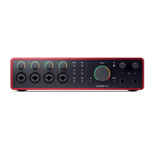 Focusrite SCARLETT 18I16 4TH Gen Interface Audio USB