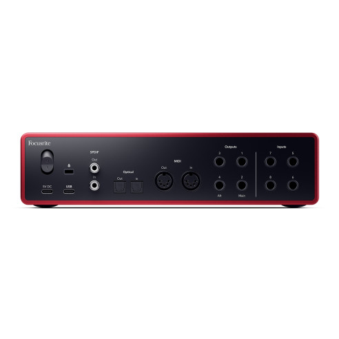 Focusrite SCARLETT 18I16 4TH Gen Interface Audio USB