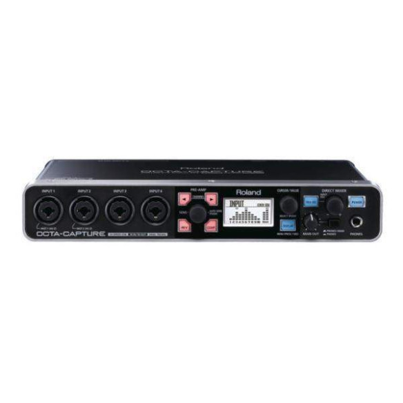 Interface audio USB ROLAND UA-1010 OCTA-CAPTURE con ocho previos de micro. Interface audio USB ROLAND UA-1010 OCTA-CAPTURE con ocho previos de micro.