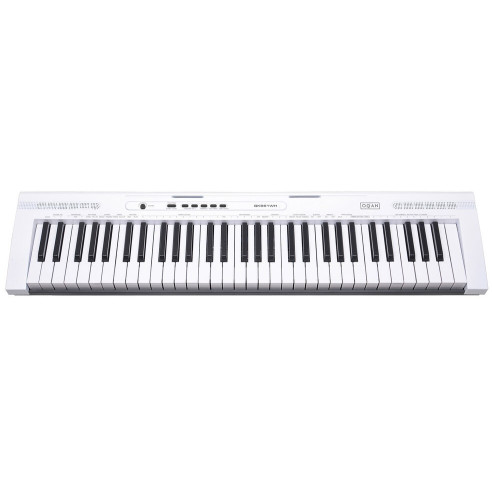 Organo Teclado de 61 teclas barato Oqan QKB61WH Blanco.