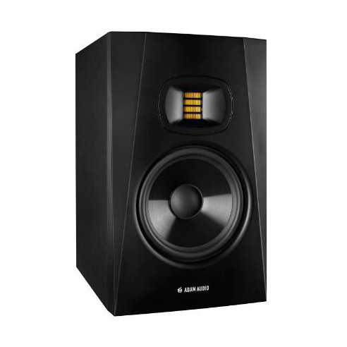 Nuevo monitor de estudio Adam T7V de 2 vías, con woofer de 7 y tweeter U-ART y 70W RMS de potencia.