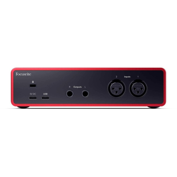 FOCUSRITE SCARLETT 2I2 4TH GEN Interfaz de audio USB