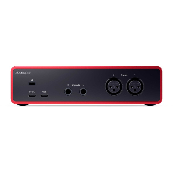 FOCUSRITE SCARLETT 2I2 4TH GEN Interfaz de audio USB
