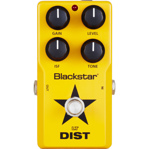 Pedal Distorsión para Guitarra Eléctrica Pedal Blacktar LT DIST