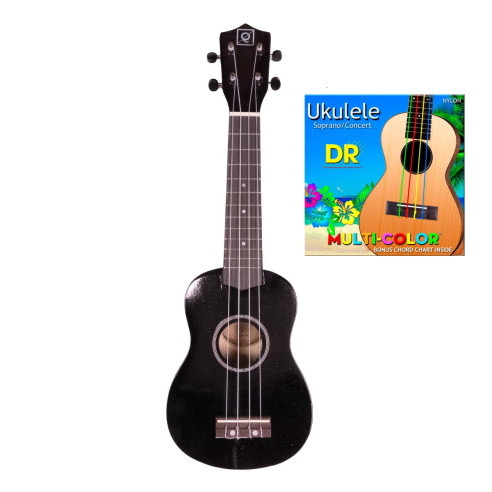 Compra QUK-1BK Ukelele Soprano Negro online | MusicSales