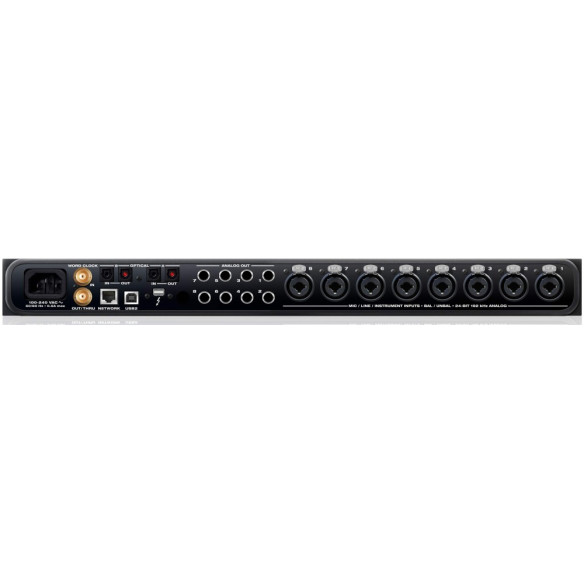 Interface de audio USB Motu 8PRE ES con conversores de A/D ESS Sabre32 DAC y dos pantallas a todo color. Interface de audio USB Motu 8PRE ES con conversores de A/D ESS Sabre32 DAC y dos pantallas a todo color.