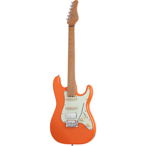 Schecter NICK JOHNSTON TRADITIONAL HSS A. Orange Guitarra Eléctrica