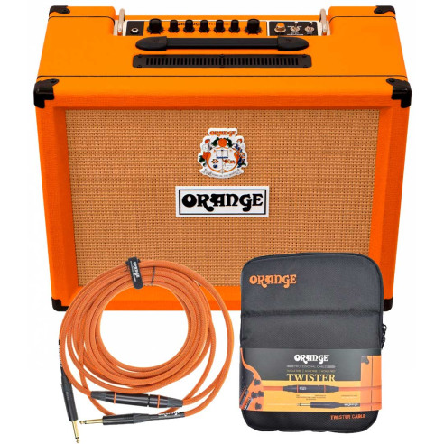 Combo a válvulas para guitarra Orange Tremlord 30 de 30W con un altavoz de 12" y trémolo integrado.