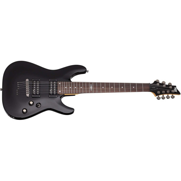Schecter SGR C-7 MSBK Guitarra Eléctrica 7 cuerdas