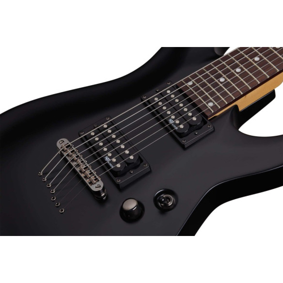 Schecter SGR C-7 MSBK Guitarra Eléctrica 7 cuerdas