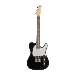 Guitarra Eléctrica Tipo Tele con cuerpo macizo Oqan QGE-RTC1 Black RIFF Series. Acabado en Negro. 2