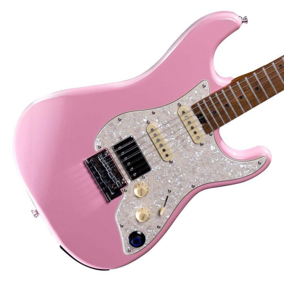 MOOER EFFECTS S801 PINK Guitarra con multiefectos y BT