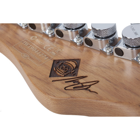 NICK JOHNSTON TRAD SSS A. CORAL Guitarra Electrica