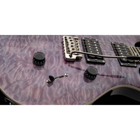 SE CUSTOM 24 QUILT VIOLET Guitarra Eléctrica 