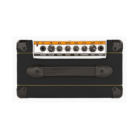 Orange Crush 12 Black. Combo Guitarra electrica.12W.Altavoz 6".equ.3 bandas.salida auriculares.