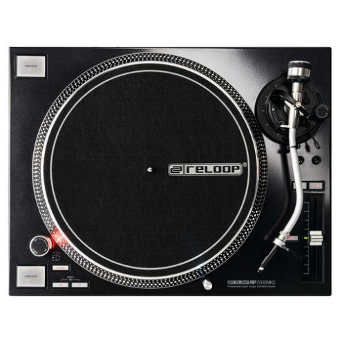 Plato Giradiscos Reloop RP-7000 Black MK2, versión evolucionada y mejorada del RP-7000.